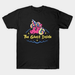 ghost and cute unicorn T-Shirt